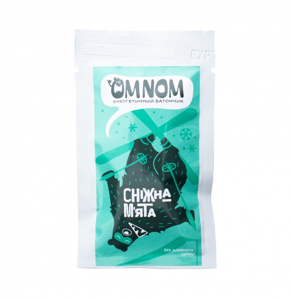 Батончик ЇDLO OMNOM Сніжна м'ята
