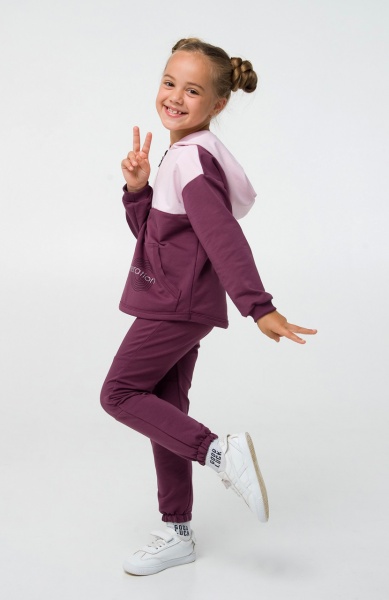 Комплект для девочек Smil 117286 р.152 бордовый 