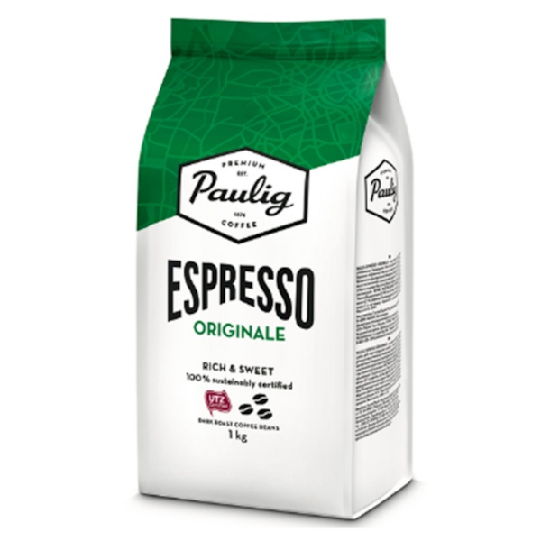 Кофе в зернах Paulig Espresso Originale 1 кг 6418474039015 