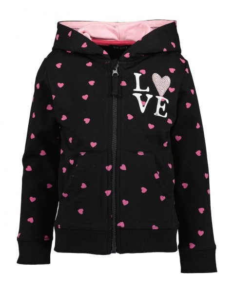 Худі для дівчинки Blue Seven р.122 чорний 764652 X* 