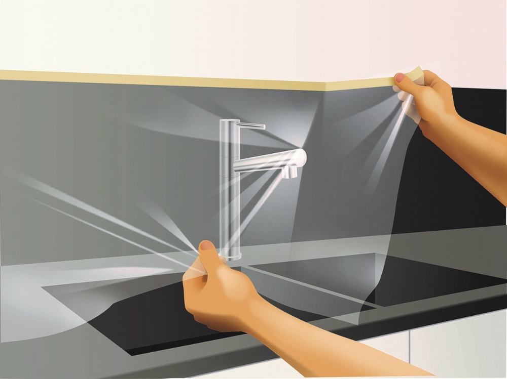 Плівка захисна з малярною стрічкою HPX 3000 мм x 17 м