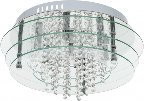 Люстра потолочная Геотон НПБ 02-7х40-090 8569/7 7xG9 хром 47109 