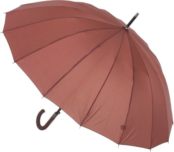 Зонт Классическая трость, автомат бронзовый 