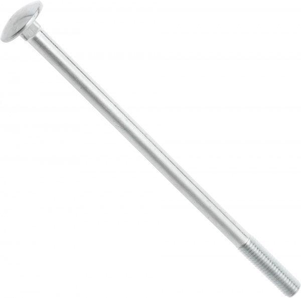 Болт меблевий метричний DIN 603 8x160 мм вага клас міцності 4,6 Expert Fix