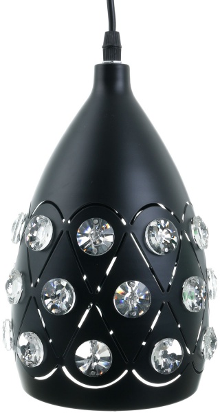 Светильник подвесной Focus Light 1x60 Вт E27 черный матовый P6805/1 