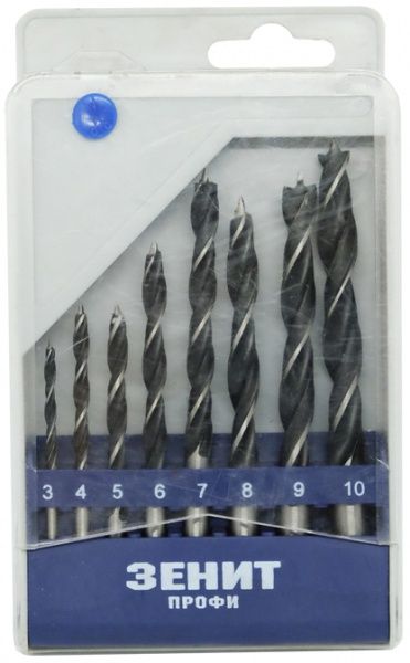 Сверло Зенит 3 - 10 мм 8 шт. 31108310