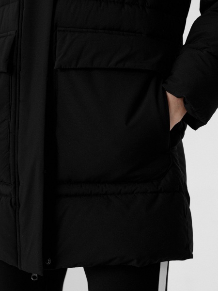 Куртка-парка 4F H4Z21-KUDP013-20S р.S черный