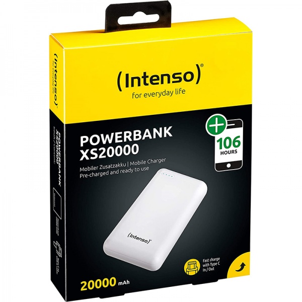 Повербанк Intenso XS20000 20000 mAh white (PB930951)