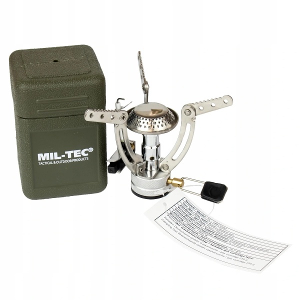 Пальник газовий Sturm Mil-Tec Складний із Чохлом 