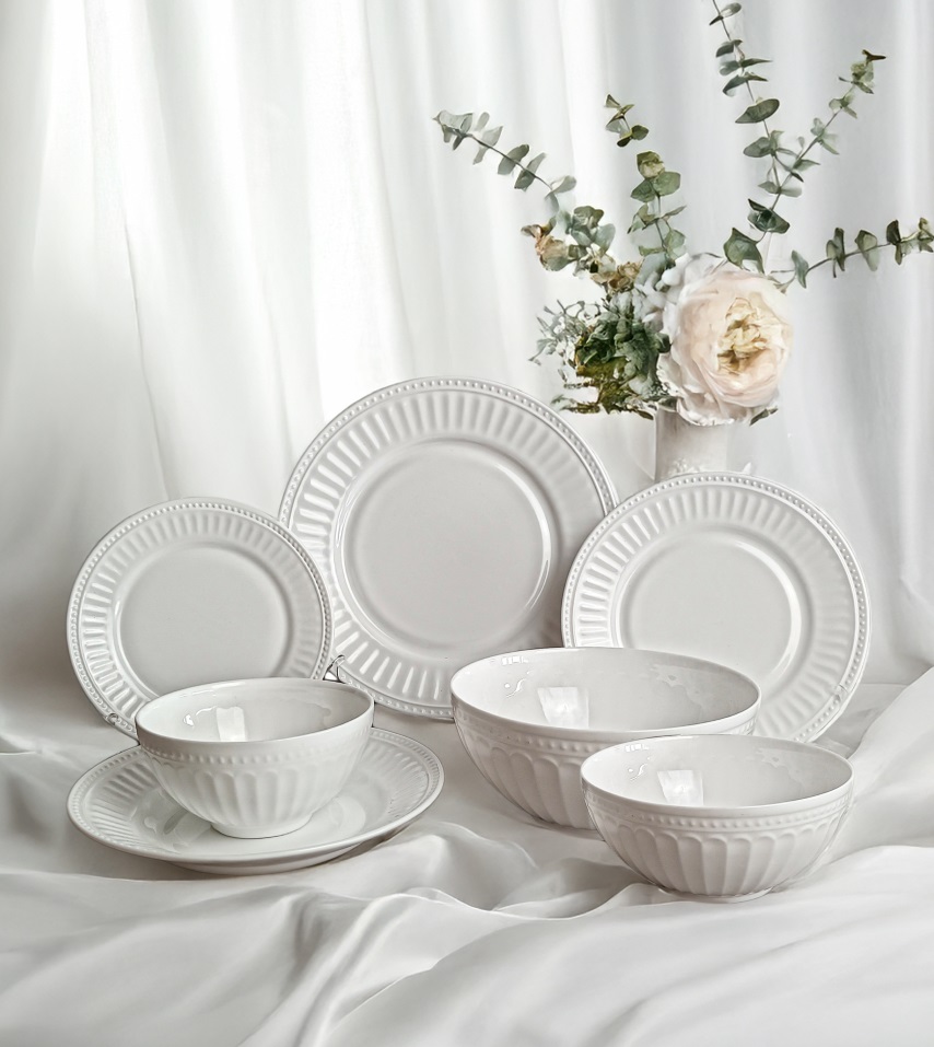 Салатник Vittora Blanco Retro 18 см