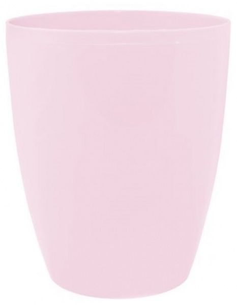 Кашпо пластикове Алеана Орео круглий 2,3л світло-рожевий (115056) 