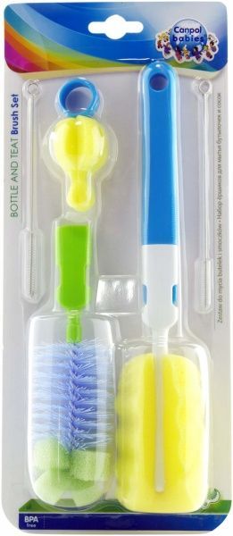 Набір Canpol Babies щітки для миття пляшок і сосок 7/403