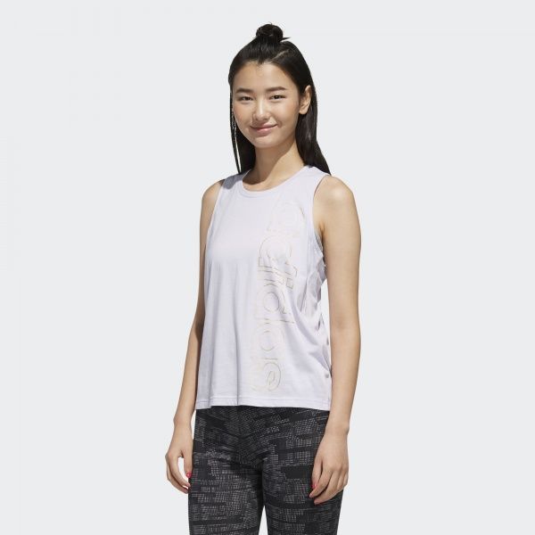 Майка Adidas W E BRANDED TK FL9293 L фіолетовий