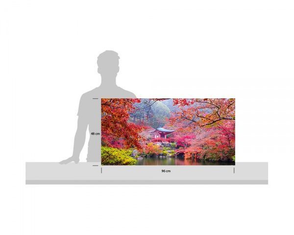 Репродукция Японские пагоды 96x48 см i_96x48_00063 