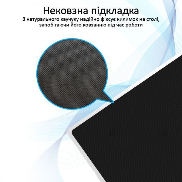 Коврик для мышки Promate MetaPad-Pro Silver (metapad-pro.silver) 