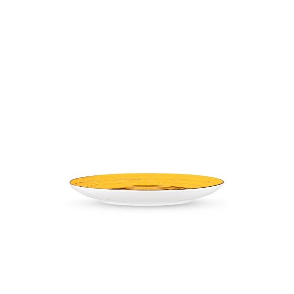 Тарелка десертная Spiral Yellow 20,5 см WL-669412/A Wilmax