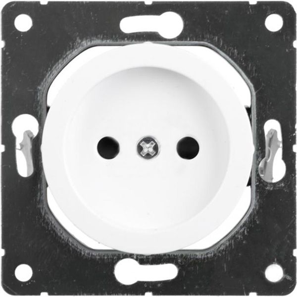 Розетка HausMark Bela SNG-SCP.RD20MG1WTG-WH біла