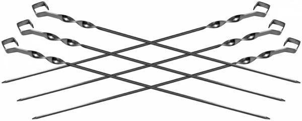 Набор шампуров Time Eco  6 шт 60 см JR007