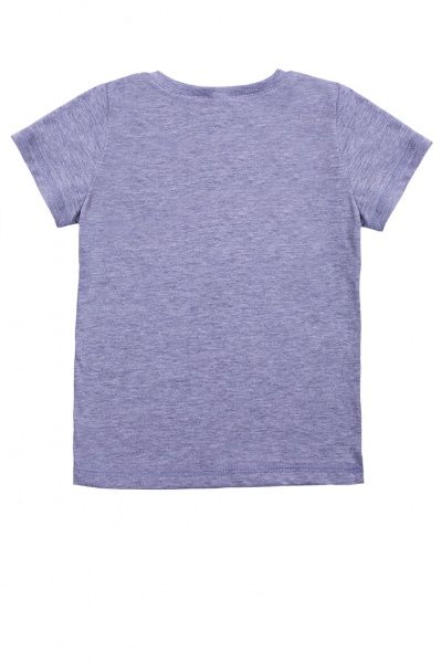 Футболка для дівчаток Luna Kids з принтом Cat р.98 сірий меланж 