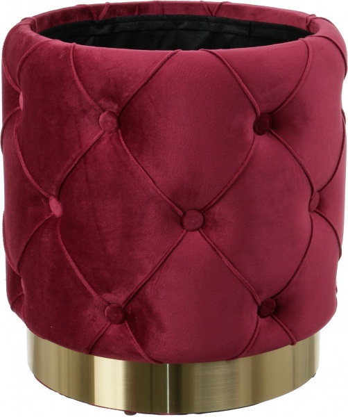Скриня-пуф Louis бордо 33,5х33,5х38 см 