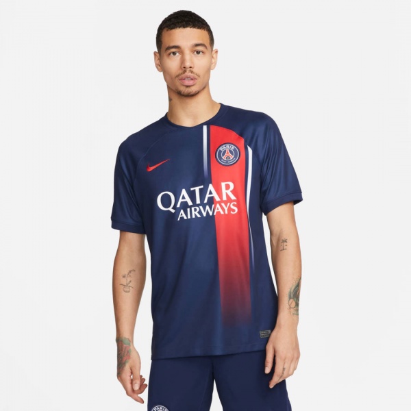 Футболка Nike PSG M NK DF STAD DX2694-411 р.M синій