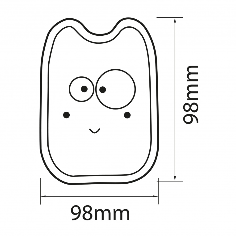 Ночник HOROZ ELECTRIC SCOOBY 1 Вт зеленый 085-004-0001-010