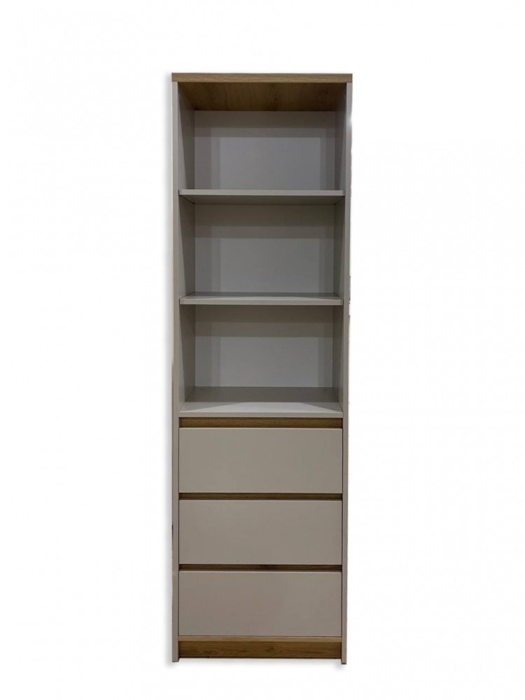 Шкаф-пенал Kartissa Гектор 3ш 2065х620х380 мм кашемир