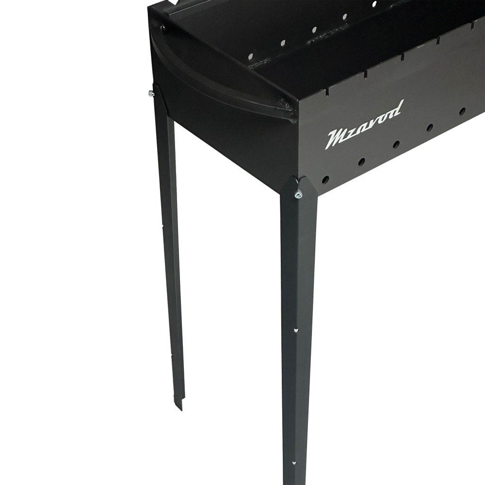 Мангал Metalzavod Эней на 12 шампуров 3 мм на ножках (MND12-3)