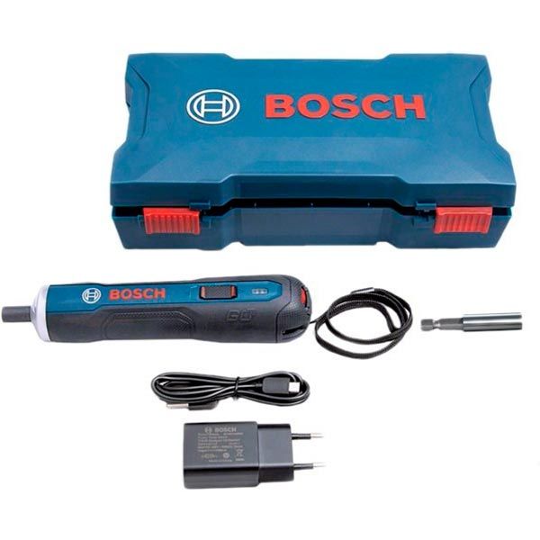 Отвертка аккумуляторная Bosch GO Kit 06019H2021
