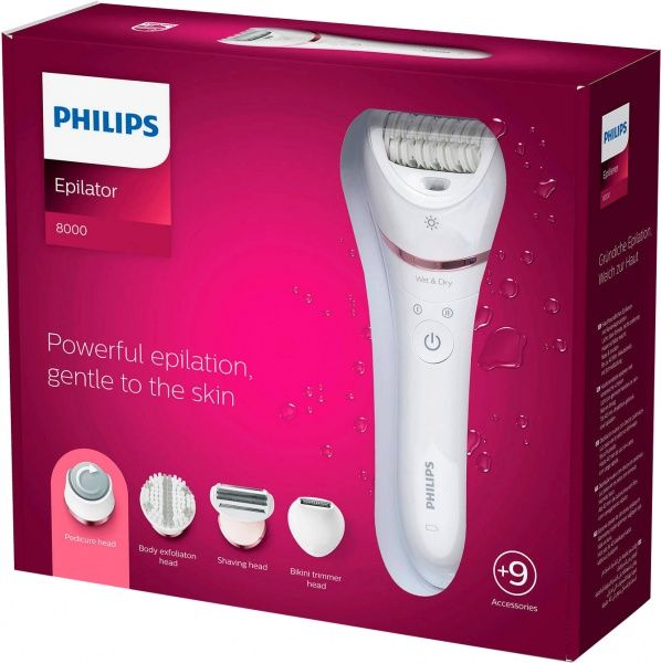 Епілятор Philips 8000 BRE740/10