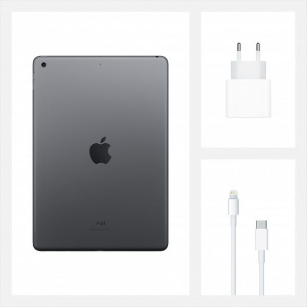 Планшет Apple iPad 10,2 32GB Wi-Fi space grey (MYL92RK/A) 