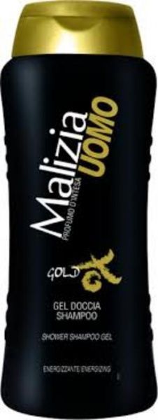 Гель-шампунь Malizia 2в1 GOLD 250 мл