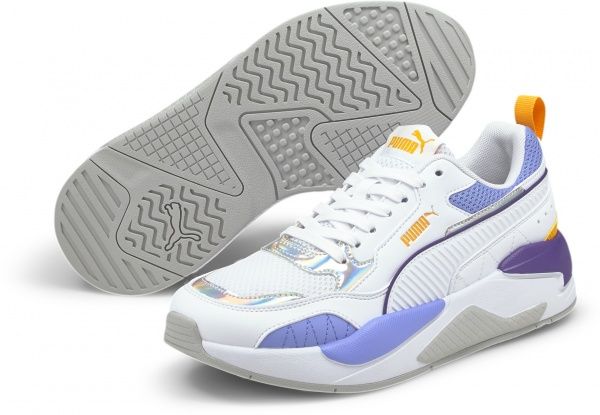 Кроссовки Puma X-Ray? Square Iri Wmn s 37596502 р.UK 5,5 бело-желтый