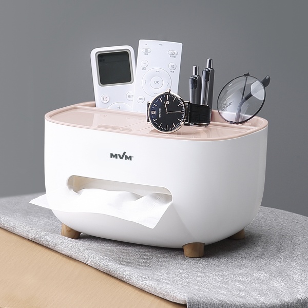 Органайзер поліпропіленовий MVM FH-19 WHITE/PINK 120x210x160 мм