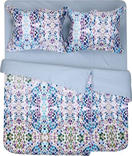 Комплект постельного белья Bright dots семейный разноцветный La Nuit