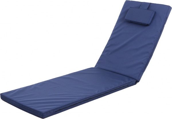Матрас Grande Home на шезлонг синий 190х57х5 см