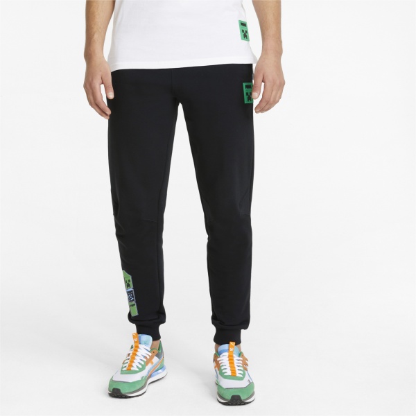 Штани Puma x MINECRAFT Sweatpants 53437701 р. L чорний