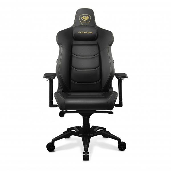 Кресло игровое Cougar Armor EVO Royal черный/золотой 