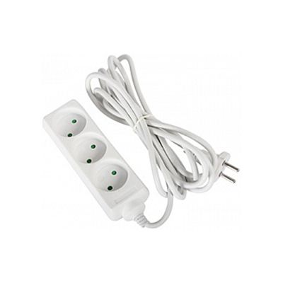 Удлинитель E.Next e.es.3.3.b 3 гнезда 3 м белый