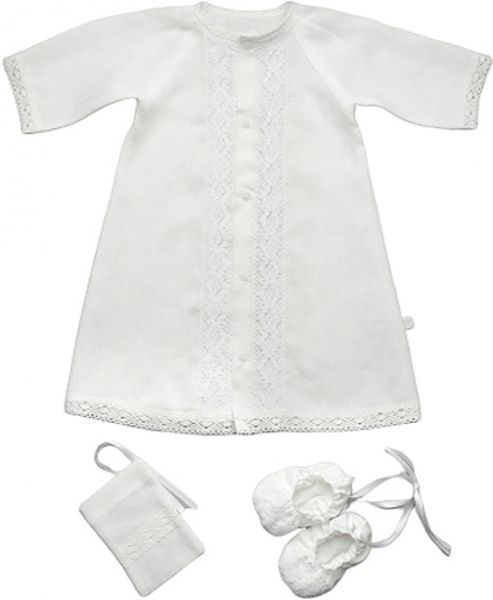 Комплект для крещения Модний Карапуз р.68 белый 03-00851-1 