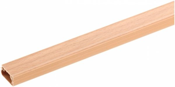 Канал кабельний ОМіС 10х20х2000 мм дуб