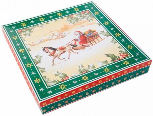 Блюдо кругле 986-077Christmas Collection Lefard 