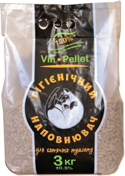 Наполнитель для кошачьего туалета Vin•Pellet 3 кг 108P4.P00