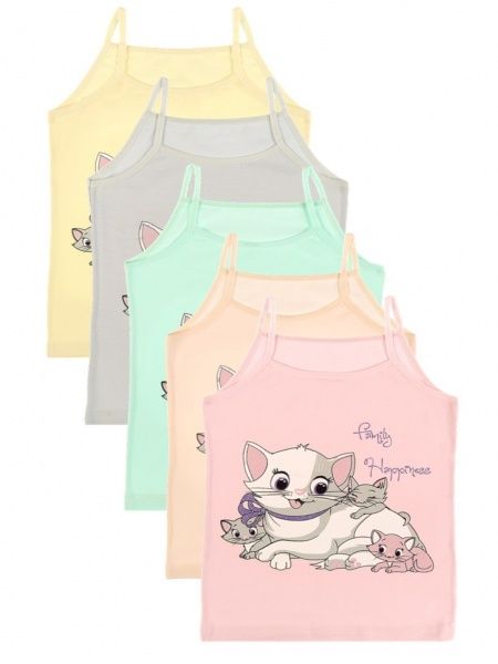 Майка детская для девочки Donella 4371FH р.98-104 в ассортименте 