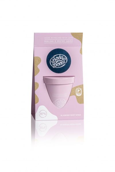 Скраб для тела солевой Bielenda Body Boom Черника 100 г