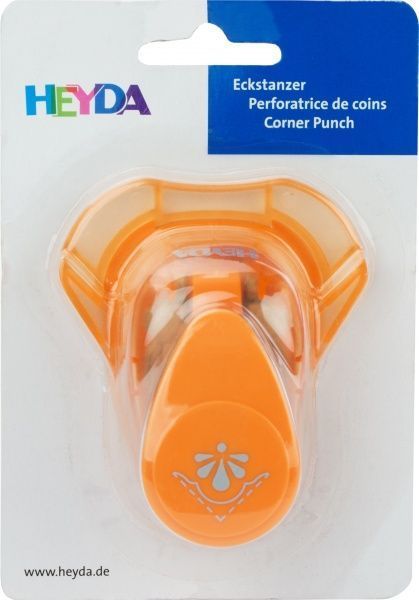 Угловой дырокол Веер 2,5 см  HEYDA