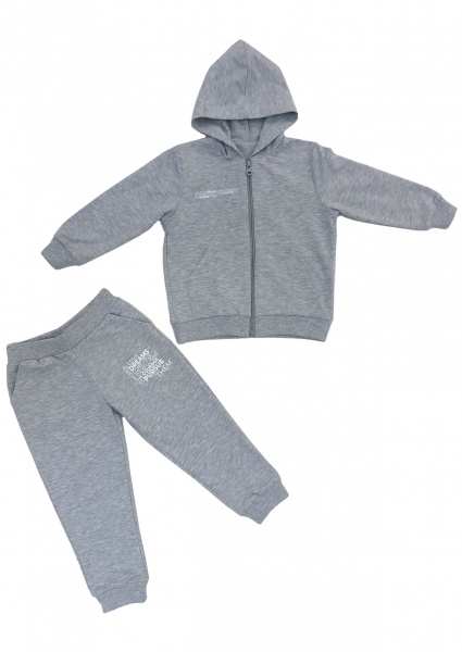 Спортивный костюм Roksana для девочки №0027/32194 р.146/152 светло-серый 