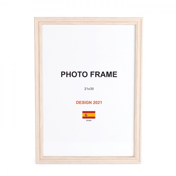 Рамка для фото 1 фото 21х30 см бежевый 