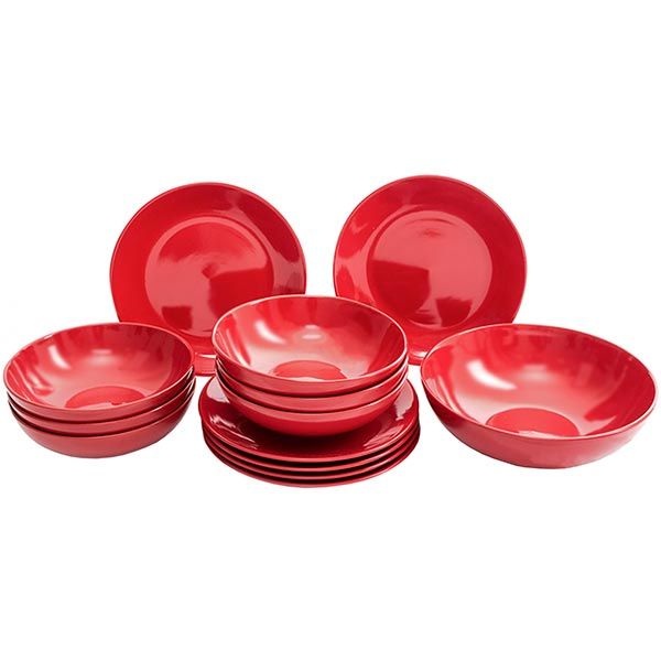 Сервіз столовий Cherry 13 предметів на 6 персон Bella Vita