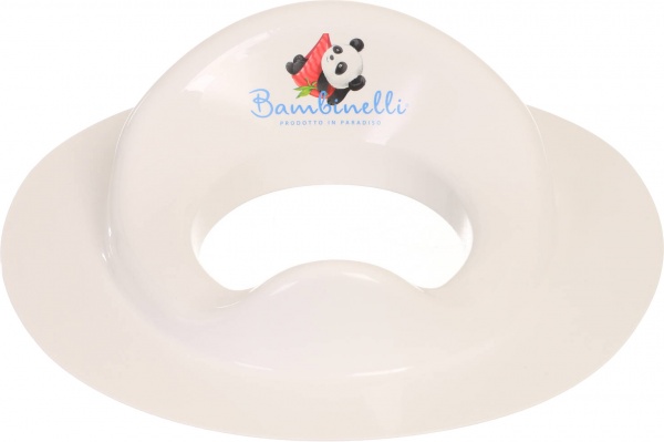 Накладка детская на унитаз Bambinelli белый 36.5x32x9 см